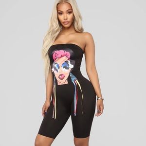 I NEED ICE CREAM ROMPER FASHION NOVA